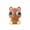 A#01, variant on Simulation Staring Animal Squishy Fidget Toys for Adults Soft Rubber Sensory Gadget Eye Popping Animal Shape Office Desk Accessory Pressure Relief Tool 1 Pack