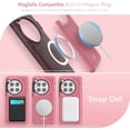 thumbnail image 4 of TUDIA MergeGrip Oneplus 12 Étui 5G 2024 Compatible Magsafe Robuste - Rose Fumé, 4 of 7