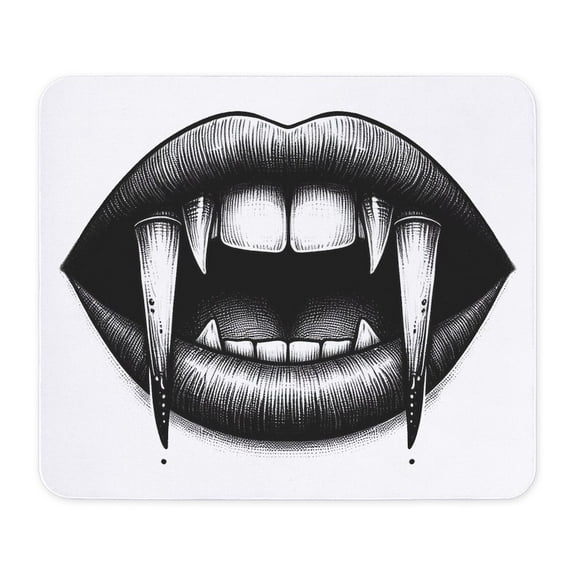 CafePress - Vampire Bite - Non-slip Rubber Mousepad, Gaming Mouse Pad