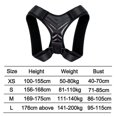 thumbnail image 3 of Posture Corrector For Men And Women, Upper Back Brace For Clavicle Support, Adjustable Back Straightener And Providing Pain Relief From Neck, Back S, 3 of 3
