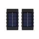 thumbnail image 1 of Bearachild 2 piezas Patio trasero luz Solar valla lámpara de pared paisaje detección automática luces de cubierta accesorios de iluminación al Iluminación y accesorios 10LED cálido, 1 of 6