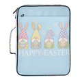 thumbnail image 2 of Haosy Accordion File Organizer Zipper Binder 500 Sheet 6-Tab Expanding File Folder Multi-Pocket 1.2 Inch 3 Ring Happy Easter Gnome Egg, 2 of 7