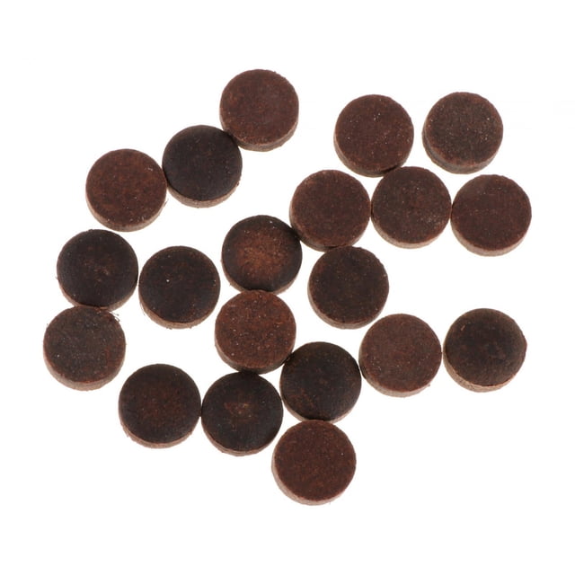 ZheElen Embouts de Queue de Billard Fournitures de Réparation Embouts de Queue de Snooker de Jeu Intérieur 20 Pcs