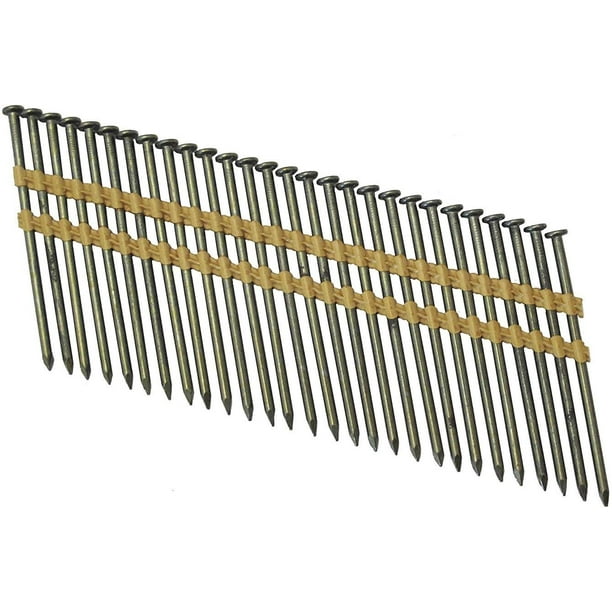 GripRite 10d Framer 3Inch x .131 Vinyl Coated, Smooth Shank, 21? Full Round Head, Plastic