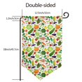 thumbnail image 7 of Wukai Vegetables2 Print Garden Flag 12.5x18 Inch Double Sided Sun-resistant Rain-resistant, Wrinkle-resistant Colorfast(Only Flag), 7 of 7