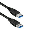 thumbnail image 1 of Super Vitesse USB 3.0 Extension Type A Mâle à A Mâle Noir, 1 of 2