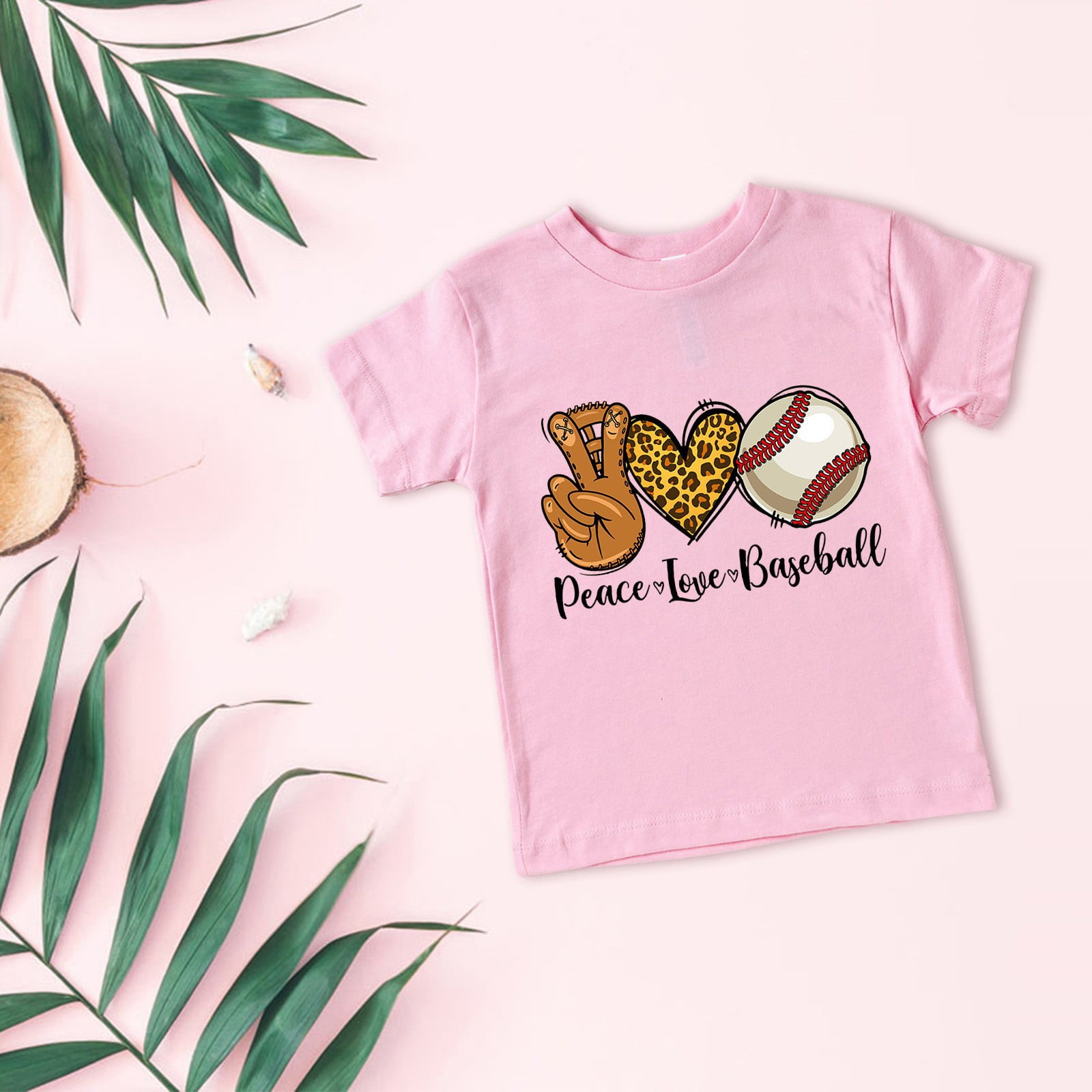 Baby girl baseball shirt hotsell
