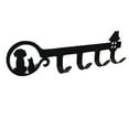 thumbnail image 2 of Maytalsory Multi-purpose Key Holder For All Settings Decorative Wall Mounted Iron Key Black25.5×7×3.5cm, 2 of 6