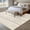 Cream, variant on Area Rug for Living Room, Purple Grey Wood Grain Non-Slip Indoor Large Carpet for Bedroom/Dining Room, Ombre Rustic Retro Wooden Plank Washable Low-Profile Rectangle Floor Mat Runner Rugs - 3 x 5 Ft