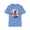 Carolina Blue, variant on Samurai Unisex T Shirt Softstyle 64000 Short Sleeve Tee 100 Percent Cotton Breathable Comfort Fit