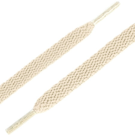 beige elastic shoe laces