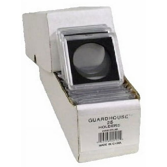 Guardhouse 2x2 Large Dollar Tetra Snaplock Coin Holders -25 pk