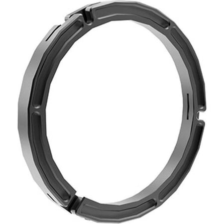 Bright Tangerine 162-136mm Clamp on Ring for Blacklight Matte Boxes