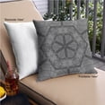thumbnail image 2 of Ahgly Company Indoor Square Patterned Throw Pillow, 18 inch by 18 inch, 2 of 6