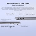 thumbnail image 6 of Blackview AceBook 10 18.5" Laptop, 16GB RAM 512GB SSD, Intel N6000 Quad-Core, FHD Screen, Windows 11 Pro, WiFi 6 Bluetooth 5.2, Type-C PD Charging, For Business Student Home Office, 6 of 11