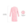 thumbnail image 5 of Panda Uniform by HeedFit Unisex 40" Lab Coat, 8XL, Pink, 5 of 7