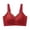 Red, variant on SOOMLON Bras for Women No Underwire Plunge Push up Lace Bras Never Move on Cup Seamless Bralettes Everyday Bralettes