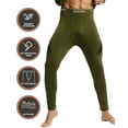 thumbnail image 2 of CL convallaria Mens Thermal Underwear Set with Fly, Long Johns Base Layer Winter Hunting Gear Sport Top and Bottom XS-4XL, 2 of 6