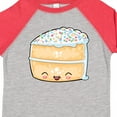 thumbnail image 4 of Inktastic Cute Smiling Cake with Confetti Sprinkles Boys or Girls Toddler T-Shirt, 4 of 5