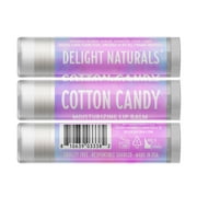 Delight Naturals Jumbo Lip Balm - Cotton Candy