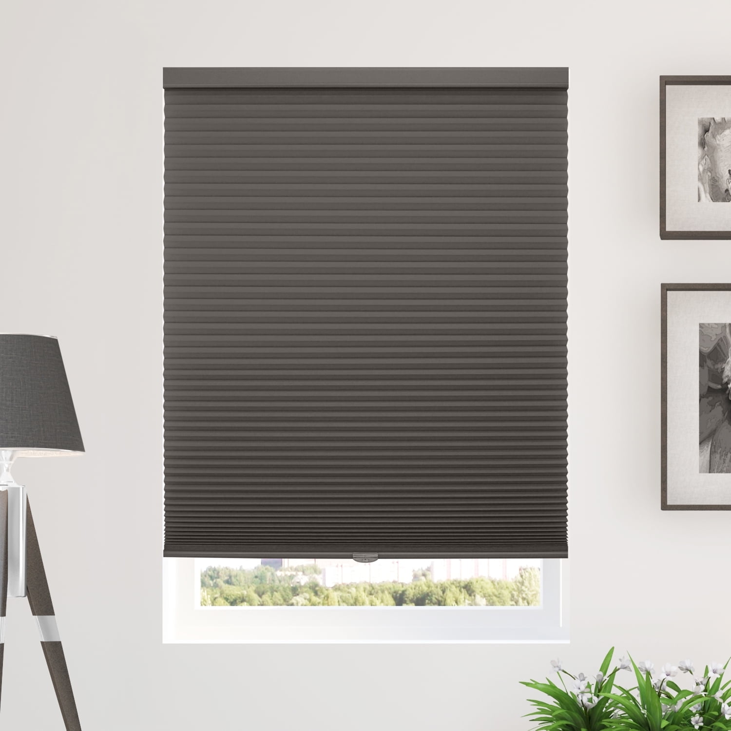 CHICOLOGY Cordless Cellular Shades Morning Fog (Light Filtering) 30"W X