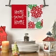 thumbnail image 2 of Biwat Serviettes de Cuisine Boho à Rayures Rouges et Vertes, Serviettes de Vaisselle, 18x26 Pouces, Décoration d'Hiver et de Noël, Ensemble de 4, 2 of 4
