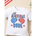 thumbnail image 3 of Bagilaanoe Toddler Boy T-Shirts Printed Short Sleeve Tops Casual Summer Tees 4th of July Kids Clothes 1-6T, 3 of 8