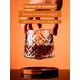 thumbnail image 3 of 2Pz Vaso Giratorio De Vidrio Con Base De Madera Para Whisky Y Cocteles, 3 of 9