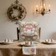 thumbnail image 4 of Apmemiss Easter Clearance 17.7x17.7In Easter Bunny Print Pillowcase, 4 of 7