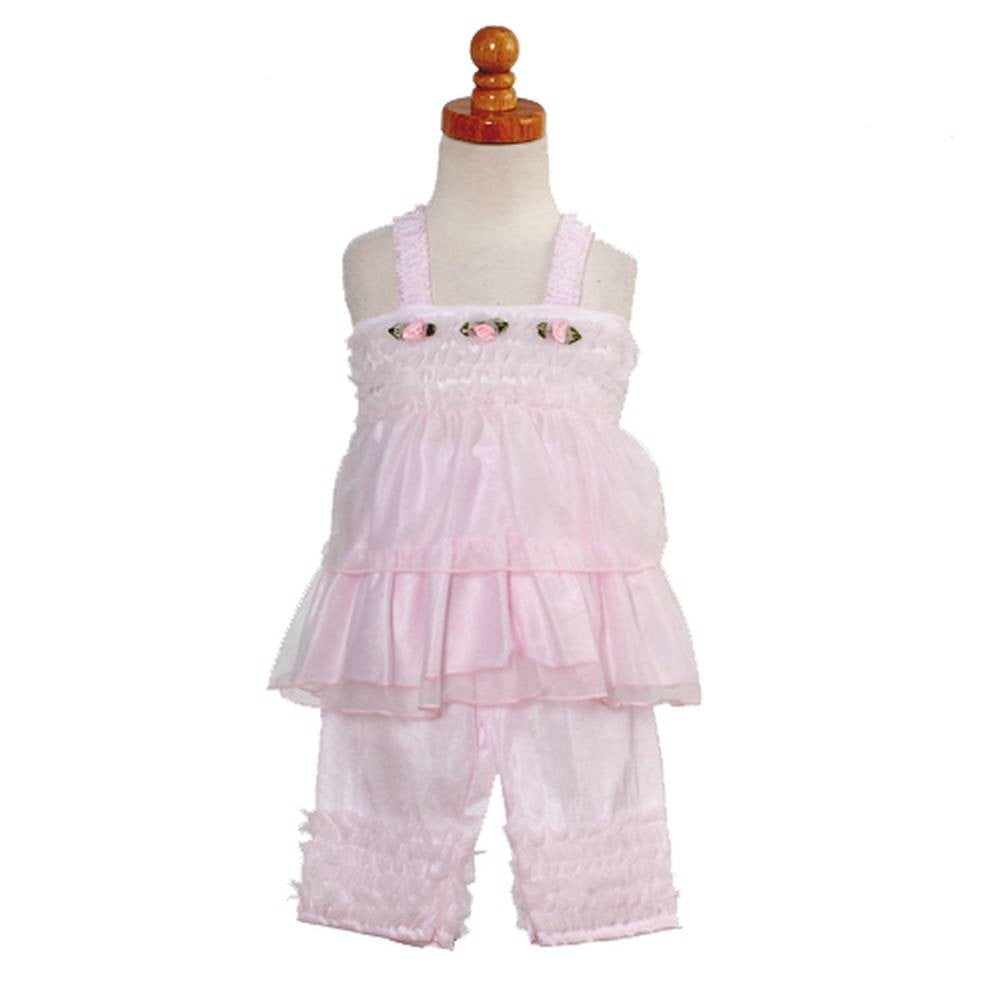 girls ruffle pajamas