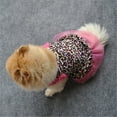 thumbnail image 2 of New Pet Outdoor Vest Clothes Cute Leopard Summer Pet Puppy Dress Small Dog Cat Pet Clothes Apparel, 2 of 6
