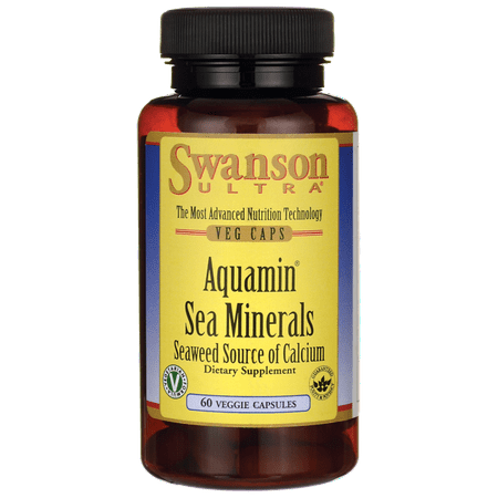 Swanson Aquamin Sea Minerals: Red Mineral Algae 60 Veg