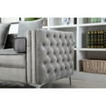 thumbnail image 6 of 9 PCS Corduroy Flexible Combination Sectional Sofa Dark Grey, 6 of 8