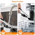 thumbnail image 3 of Potato Ricer Heavy Duty Stainless Steel Potato Masher and Ricer Kitchen Tool Mini Portable Potato Ricer for Potatoes Vegetable Fruits, 3 of 9