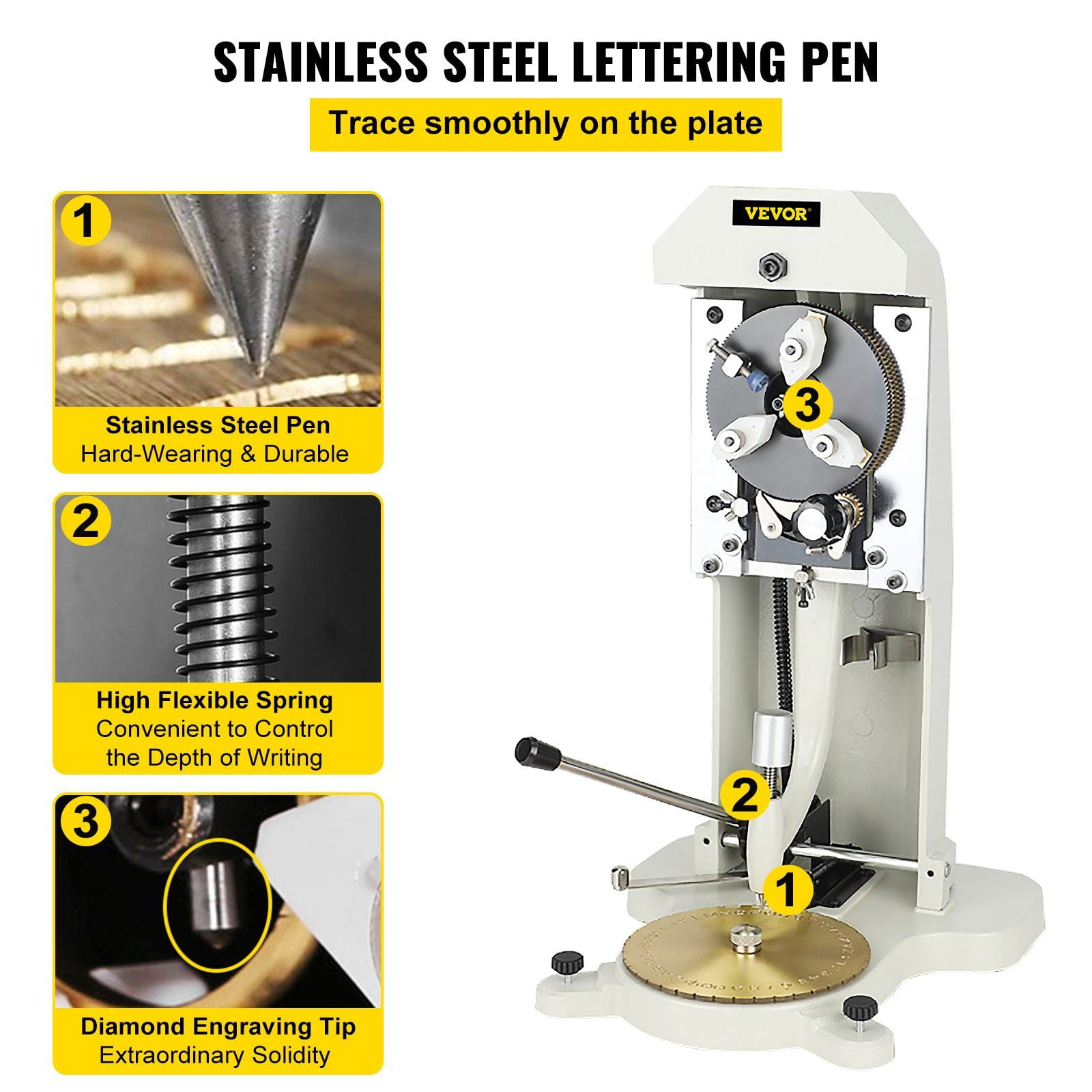 Compact Handheld Ring Engraver Machine for Fine 1.5-2.0mm Text on Inner Band