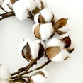 thumbnail image 4 of WEAVILUX Wood and Cotton Christmas Wreath for Door and Wall Decoration, Holiday Home Decor, 4 of 6
