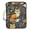 Adorable Foxes with Flowers Leaves, variant on Haosy Accordion File Organizer Zipper Binder 500 Sheet 6-Tab Expanding File Folder Multi-Pocket 1.2 Inch 3 Ring White Hearts Sprinkled on Red