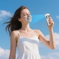 thumbnail image 5 of Portable High-Speed Handheld Fan – Powerful Wind, 4 Adjustable Modes, 6000mAh Battery, Type-C Charging, Quiet & Lightweight for Outdoor & Travel, 5 of 5