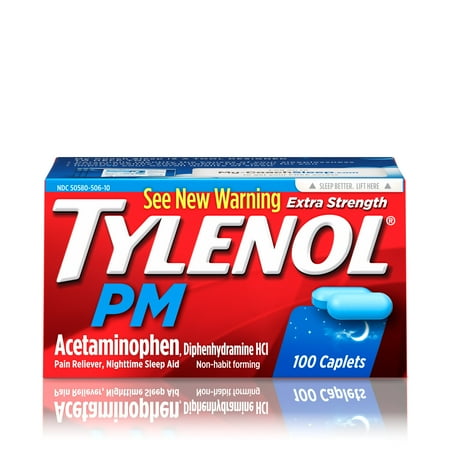 Tylenol pm alcohol