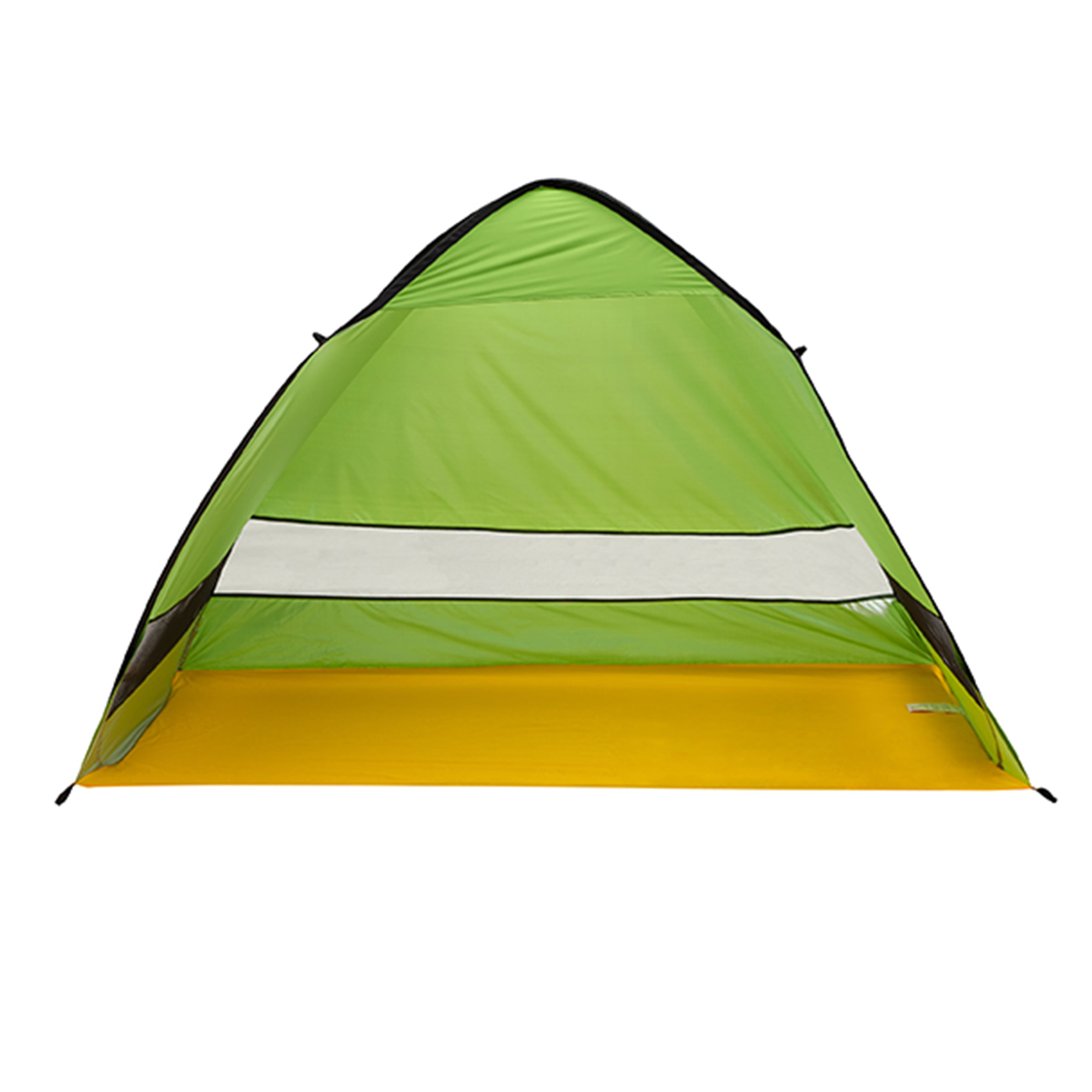 pijpleiding zout Split Pop Up Beach Tent with UV Protection and Ventilation Windows – Water and  Wind Resistant Sun Shelter for Camping, Fishing, or Play by Wakeman (Green)  - Walmart.com