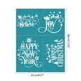 thumbnail image 5 of Whoamigo Self-Adhesive Merry Christmas Printing Stencil: Xmas Tree Design, 5 of 13