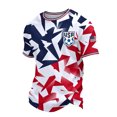 thumbnail image 2 of Zimjoy 2026 USA Soccer Jersey Shirts for Men Crewneck Short Sleeve Country Team Fan International Soccer T Shirts Retro Streetwear Top Light Blue 3XL, 2 of 5