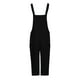 thumbnail image 5 of ICHUANYI Clearance Women Sleeveless Dungarees Loose Cotton Linen Long Playsuit Party Jumpsuit(Black, L) ICHUANYI WER2023081117761, 5 of 8