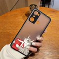 thumbnail image 3 of Matte Case for infinix HOT 20I 12 12I 11 11S 10 10I 10S PLAY 9 Pro POVA 3 CAMON 15 17P Case Funda Cute Cat Cartoon Illustration, 3 of 5