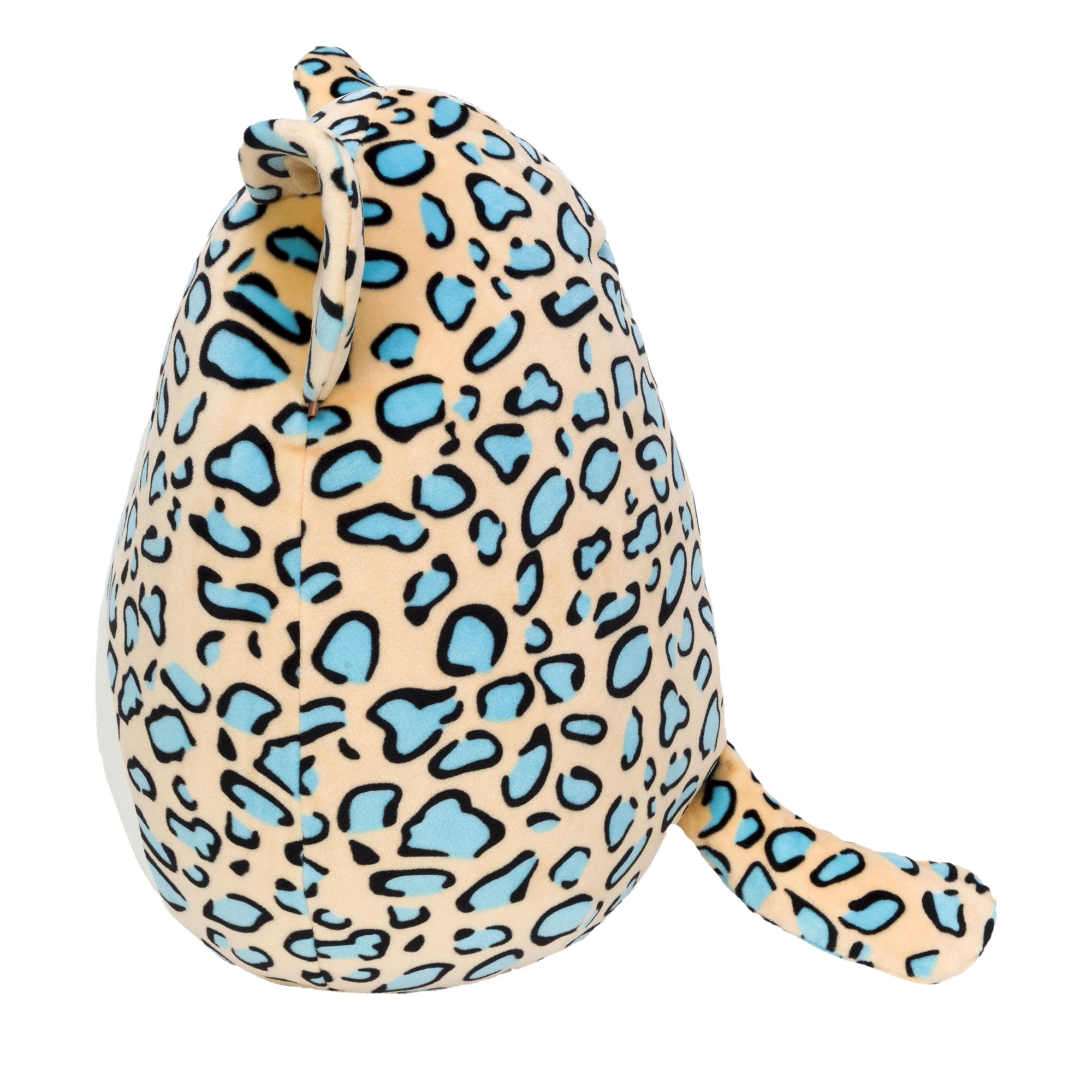 squishmallows teal leopard