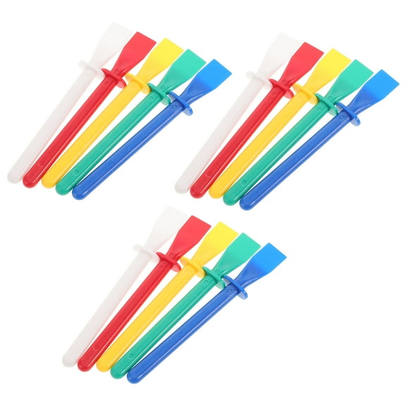 Raindrops  15 Pcs Glue Applicator Brush Woodworking Spreader Tool Palette