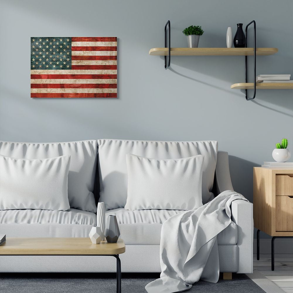 Stupell Home Décor Abstract Canvas Art Print, 1.50" x 24", By Luke Wilson