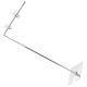 thumbnail image 4 of Stainless Steel Adjustable Poster Stand for Banner Display 1 Set Store Counter Advertisement Display Rack, 4 of 5