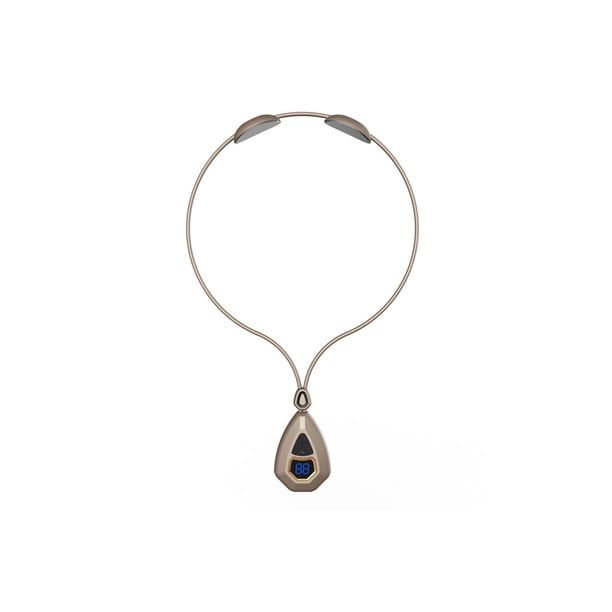 Masajeador Portátil para el Cuello, con Pulso Eléctrico, Masajeador de Vértebras Cervicales con Función de Calor, Diseño Compacto con Pantalla LCD para Alivio del Dolor y Relajación.