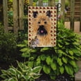 thumbnail image 2 of Carolines Treasures SC9215-FLAG-PARENT Cairn Terrier Fall Leaves Portrait Flag  multicolor, 2 of 2